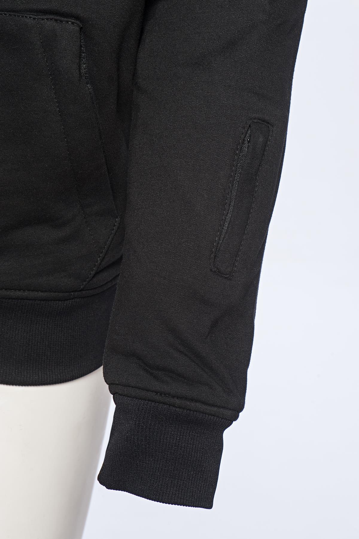 WCCWestCoastChoppersMotorradHoodiePorVidaZipBlack