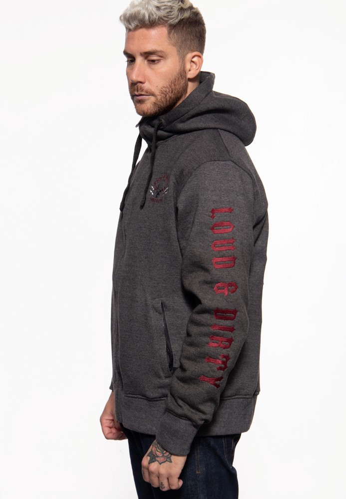 KingKerosinSweatjackemitKapuzeLoundDirty