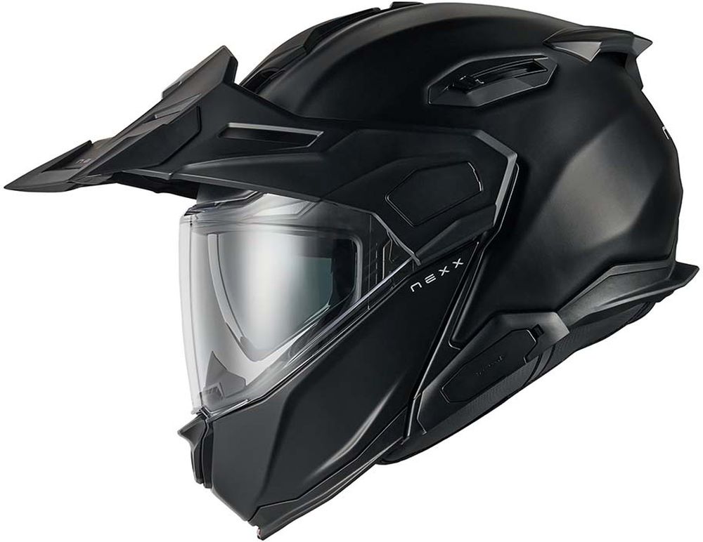 NexxMotorradCrosshelmHelmetXLifecountryPlainMt28983Black-XS