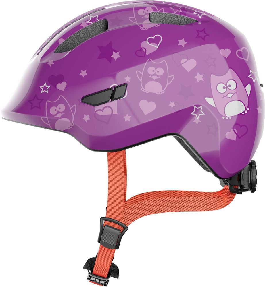 ABUSKinderFahrradhelmKidsSMILEY3067259-PurpleStar-S