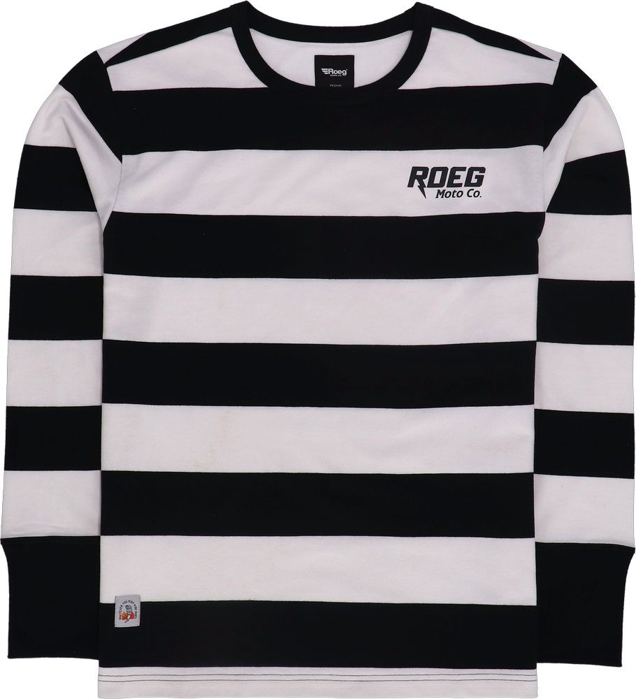 RoegLongsleeveRickyJerseyROE0073WhiteBlack-S
