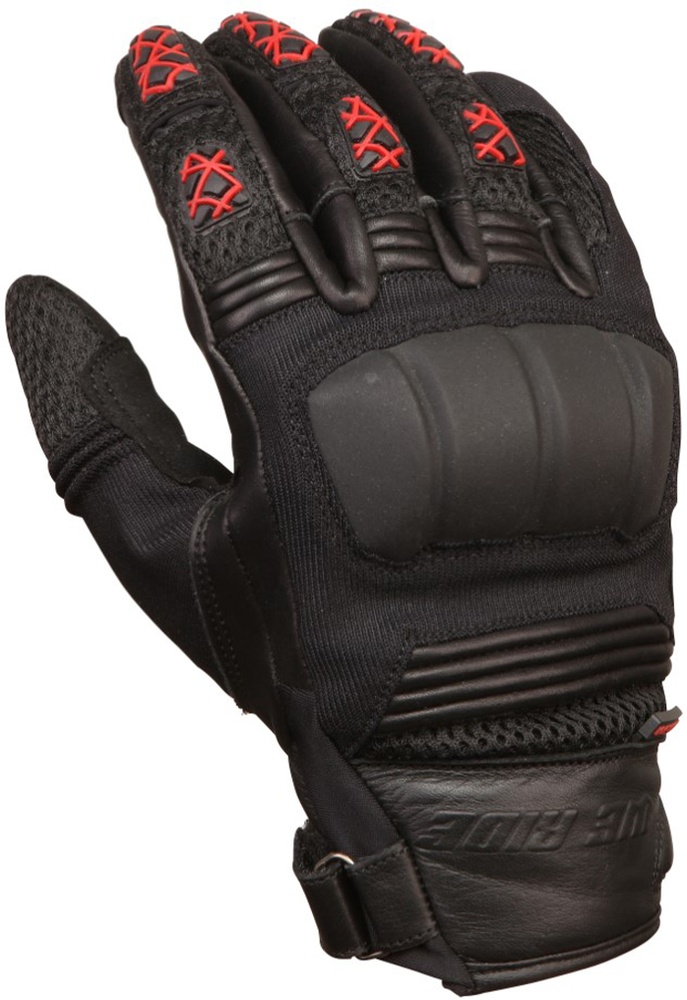 ModekaMotorradHandschuheEnnos074330SchwarzRot-10