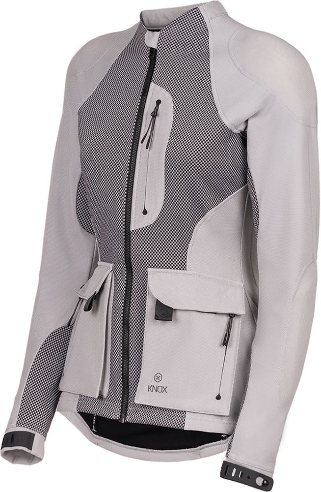 KnoxDamenMotorradJackeJacketTorWomen69201LightGrey-L14