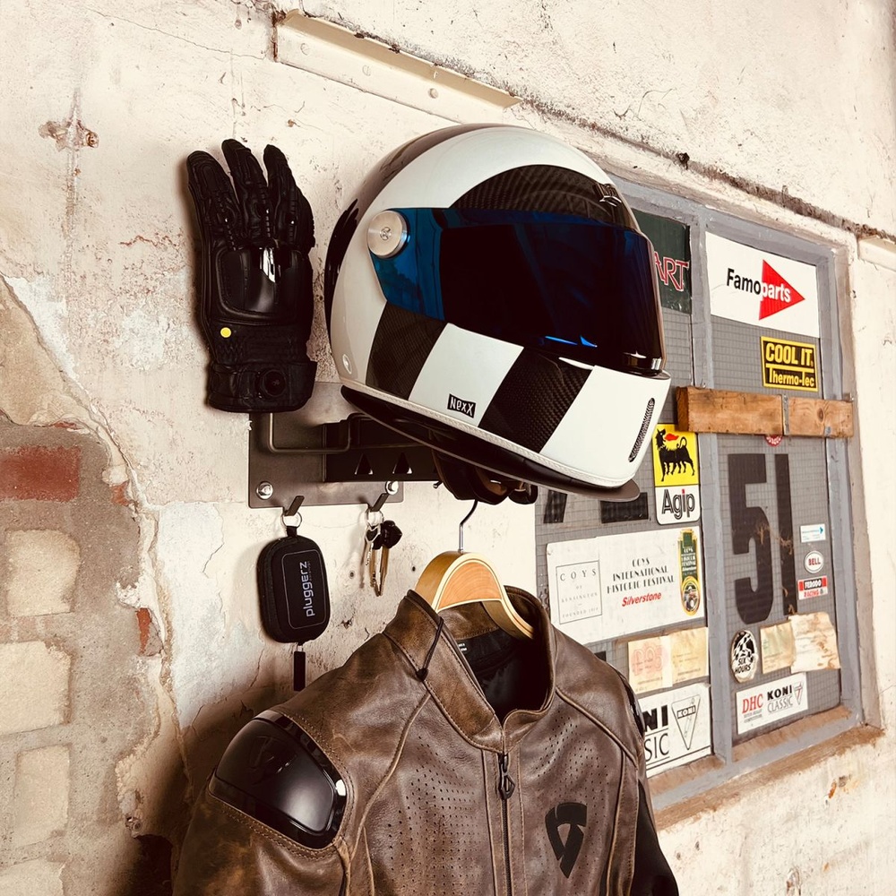 GraySteelWandhalterungGraySteelX7HelmetGearWallMount35100