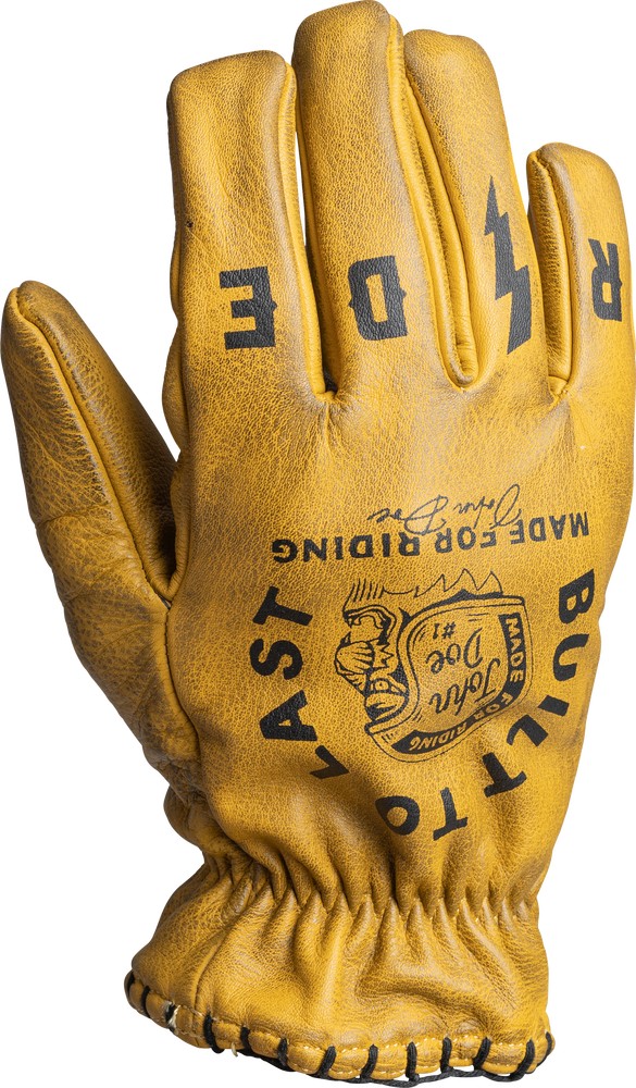 JohnDoeMotorradHandschuheCoyoteYellowBlack-XXL