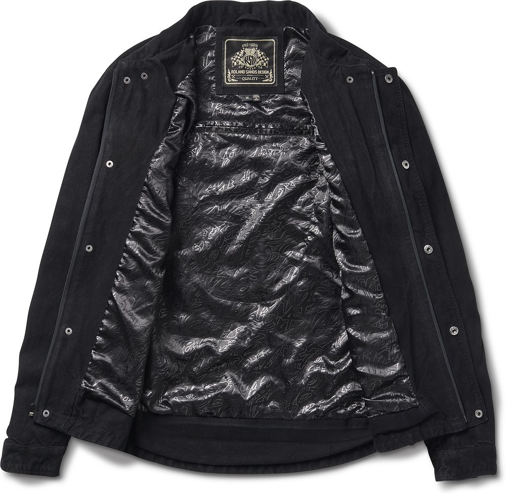 RolandSandsDesignMotorrad-HemdmitProtektorenPismoBlack-S