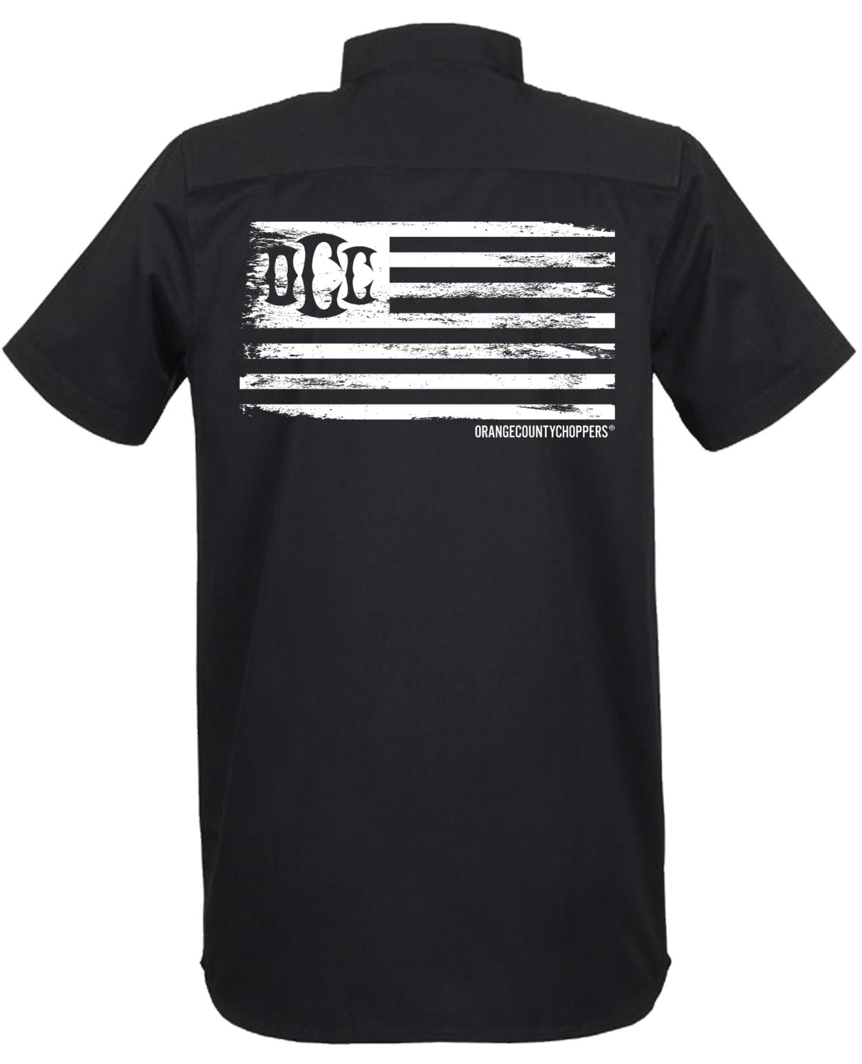 OCCOrangeCountyChoppersWorkershirtUSAGloryBlack